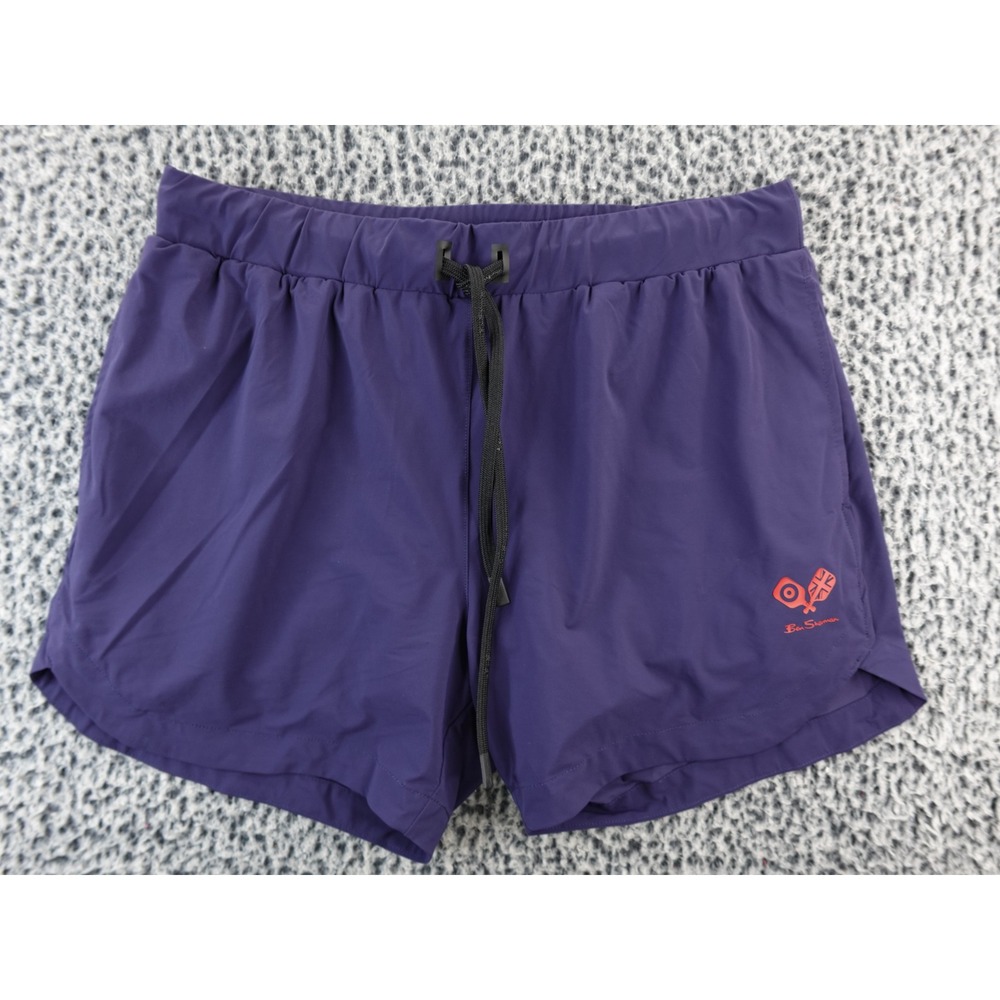 Ben Sherman Sport Men's Blue Athletic Shorts with Drawstring Pockets Sz L